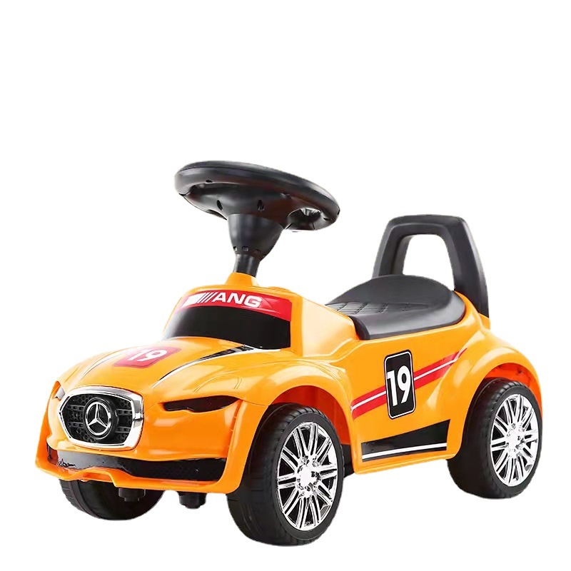 Children's Four-Wheel Scooter, Push-And-Slide Balance Scooter, Can Be Used by Babies Aged 1-3 Years Old, Toy Walker, Walker Scooter