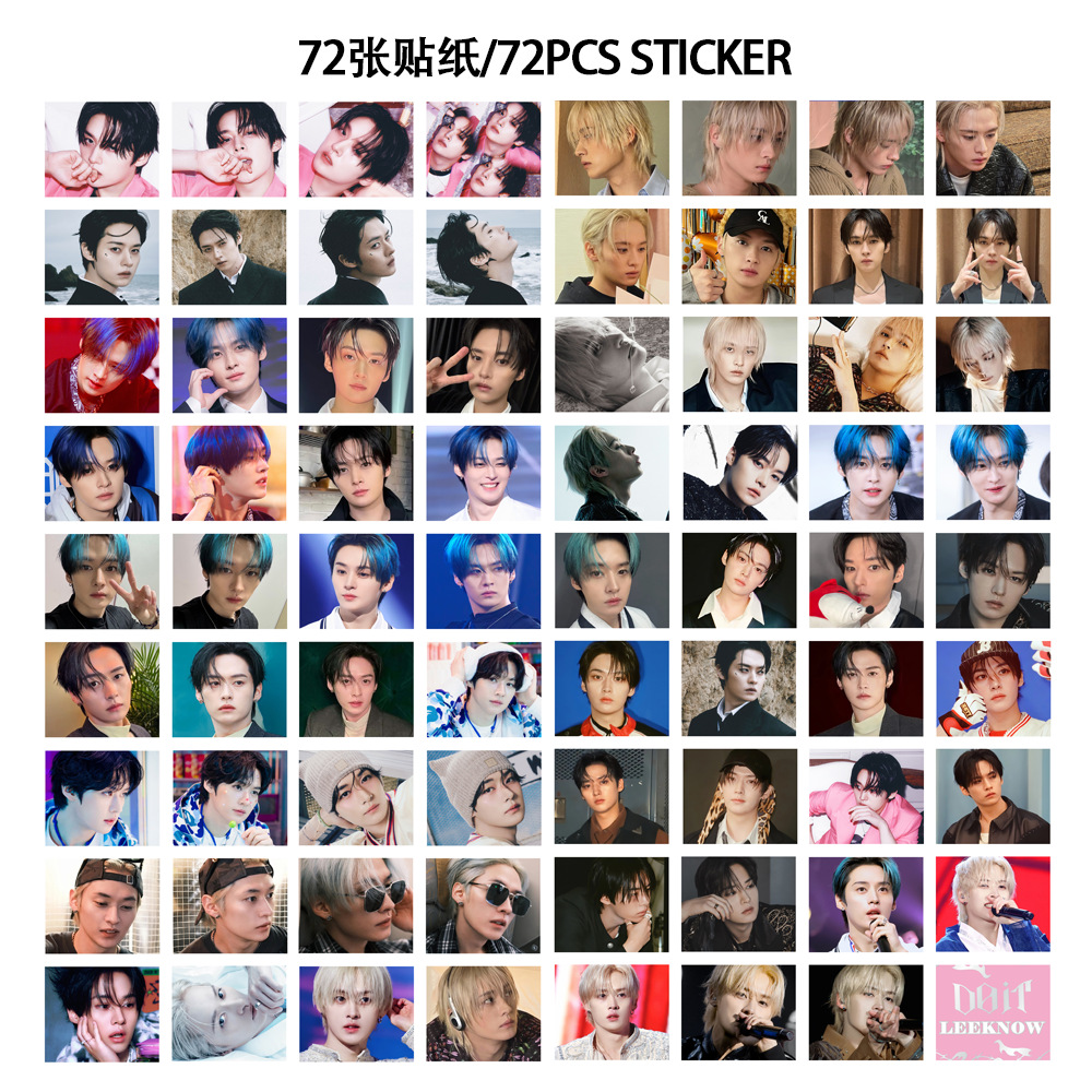 127 Straykids Do It Lee Minho Leeknow Photo Card Stickers in Stock