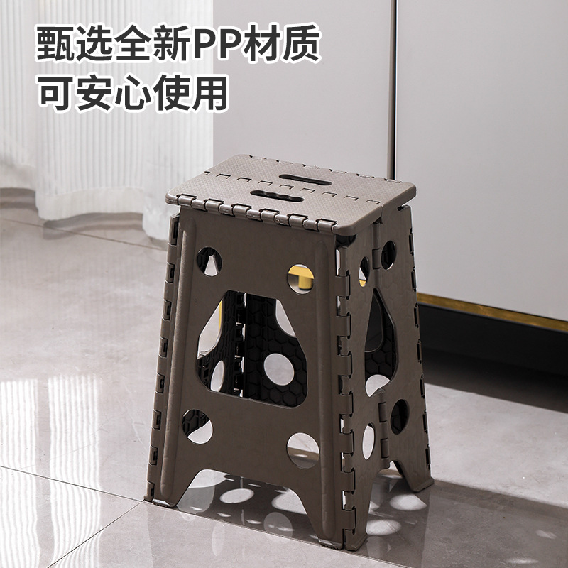 Foldable Stool Stall Chair Fishing Outdoor Camping Portable Household Plastic Folding Small Bench Wholesale