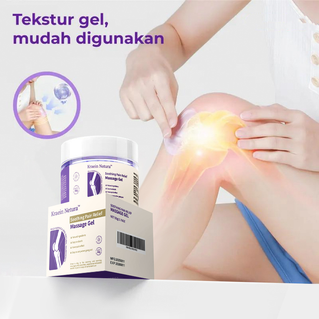 Cross-Border Hot-Selling Tk Popular Kreain Nature Body Care Gel Soothes Knee Joints and Is Exclusively Available for Cross-Border Sales