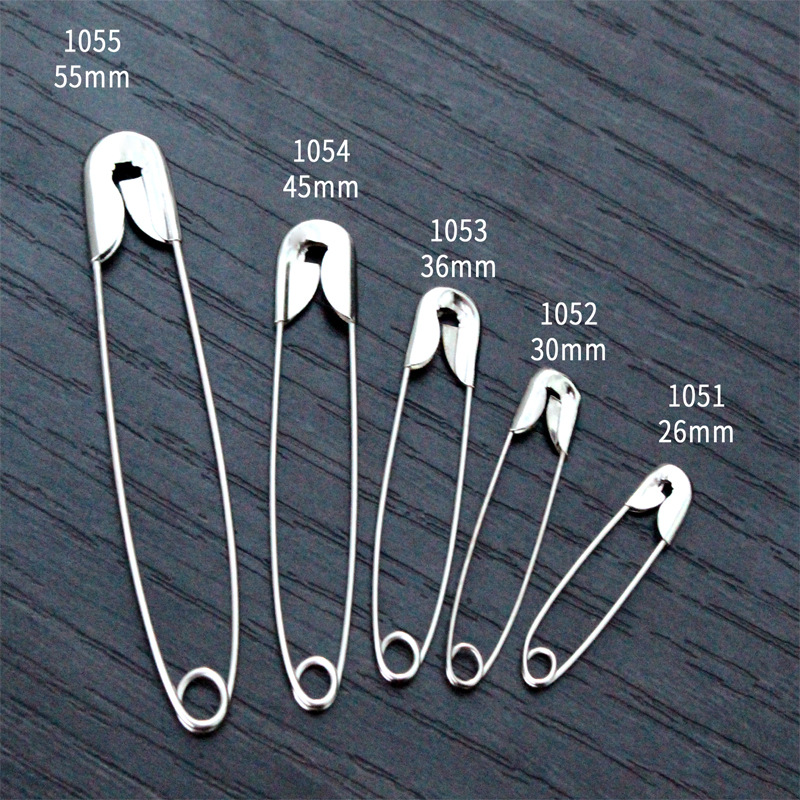 Shanghui Cylindrical Pin Insurance Buckle Pin Multi-Specification Metal Brooch Kids Safety