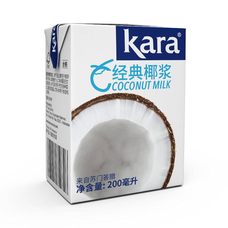 Kara Jiale Coconut Milk Imported Coconut Milk Coconut Juice Household Small Package Sago Milk Tea Shop Household Baking Materials