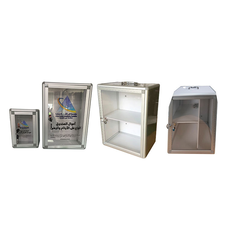 Cross-Border Aluminum Alloy First Aid Box with Lock Portable Medicine Box Household Wall-Mounted Large-Capacity Medicine Storage Box