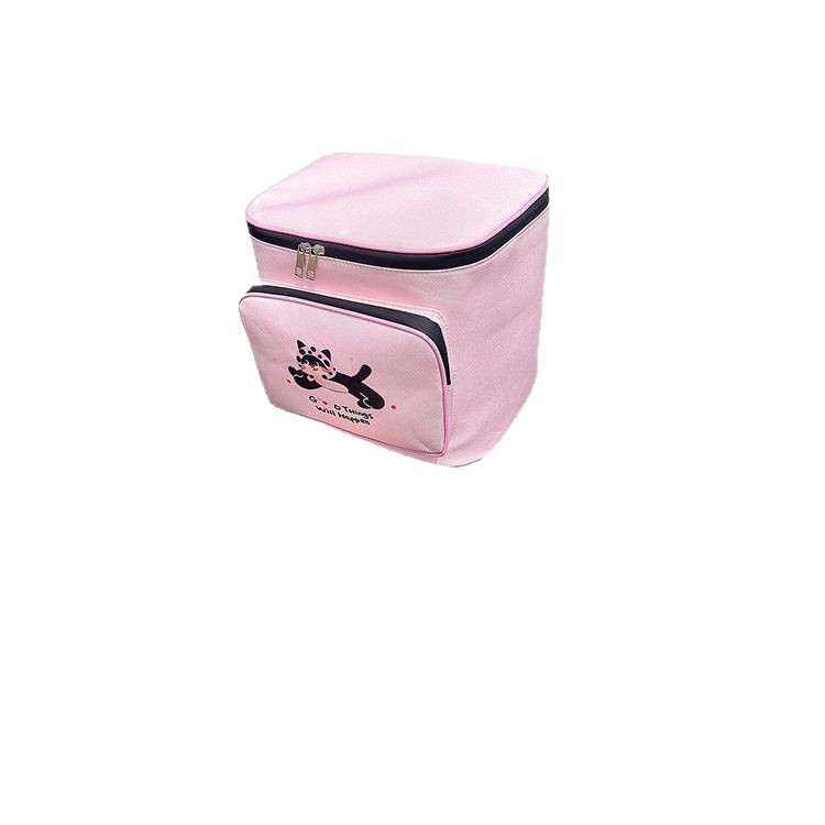 Cute Cartoon Electric Scooter Rear Storage Bag for Helmet and Raincoat, Waterproof Hanging Bag