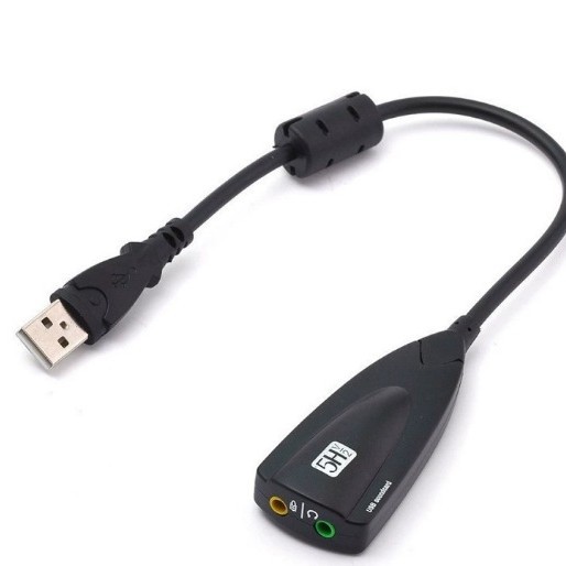 Большие объемы внешней звуковой карты 5Hv2 без драйверов, 7.1 USB звуковая карта с кабелем