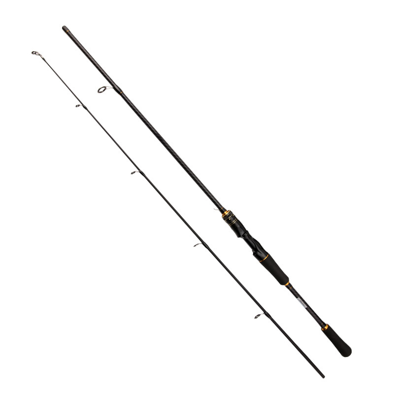 Golden universal Luya rod fishing rod M straight handle Luya rod fishing black fishing rod Luya rod
