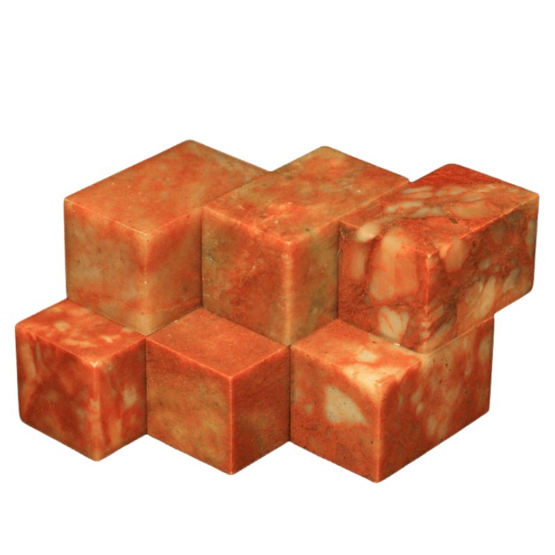 Zhejiang red stone practice chapter gold stone seal cutting seal stone Shoushan stone specification chapter India stone idle chapter a generation of hair