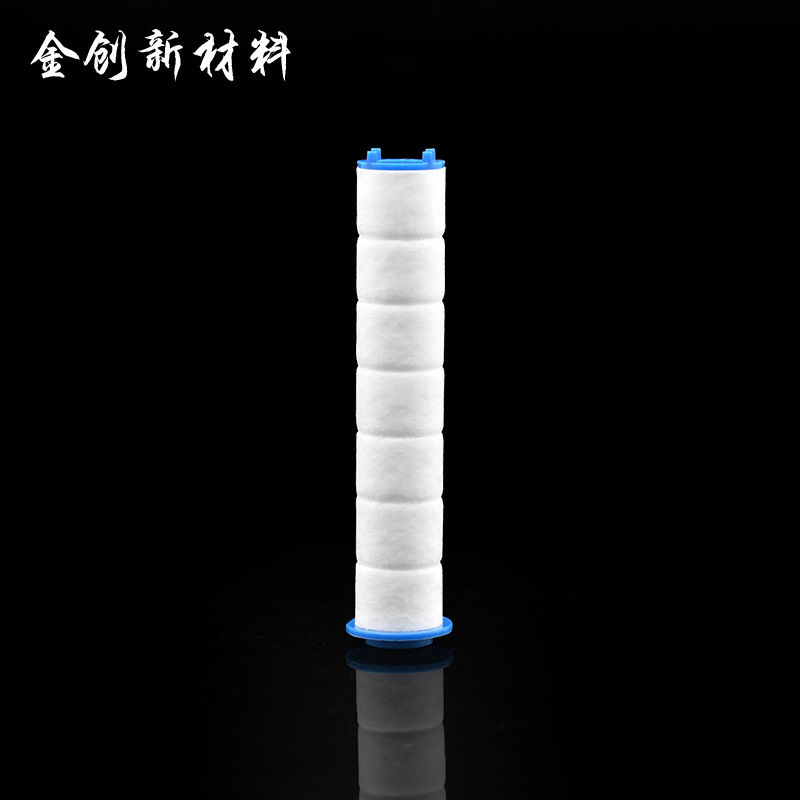 Ningbo factory supply shower filter household shower pp cotton filter element chlorine removal purification water quality replacement filter element