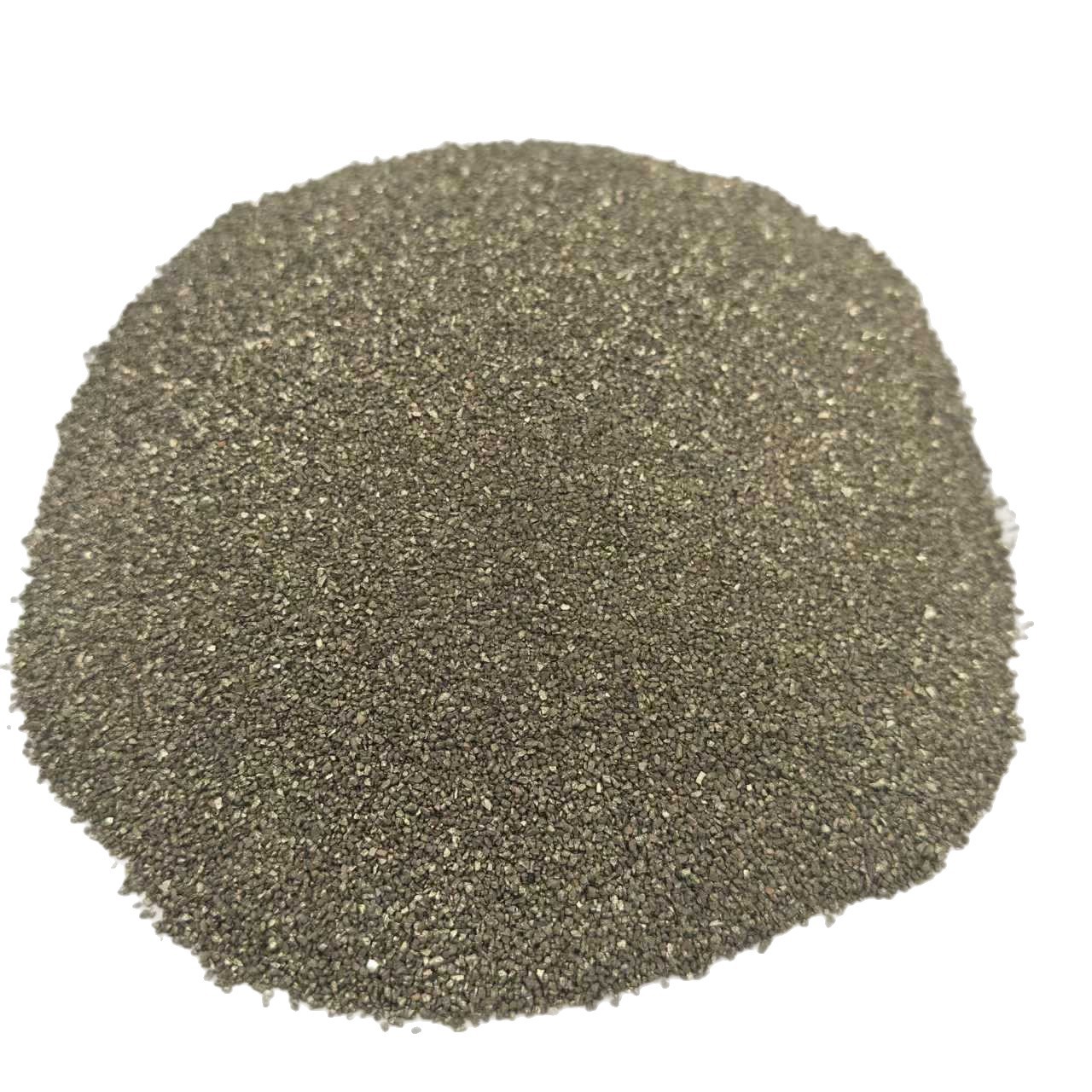 Iron Sulfide Powder Manufacturers Supply Sandblasting Rust Removal Counterweight Iron Sand Sewage Treatment Iron Sulfide Powder for Building Materials