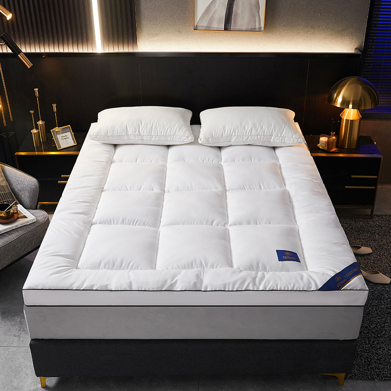 Hilton Hotel Down Cotton Cushion Hotel Homestay Thickened 10cm Mattress Mattress Dormitory Cushion