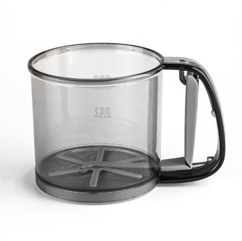 in stock hand-held semi-automatic flour sieve household sifter sifter sifter screen baking tool leakage