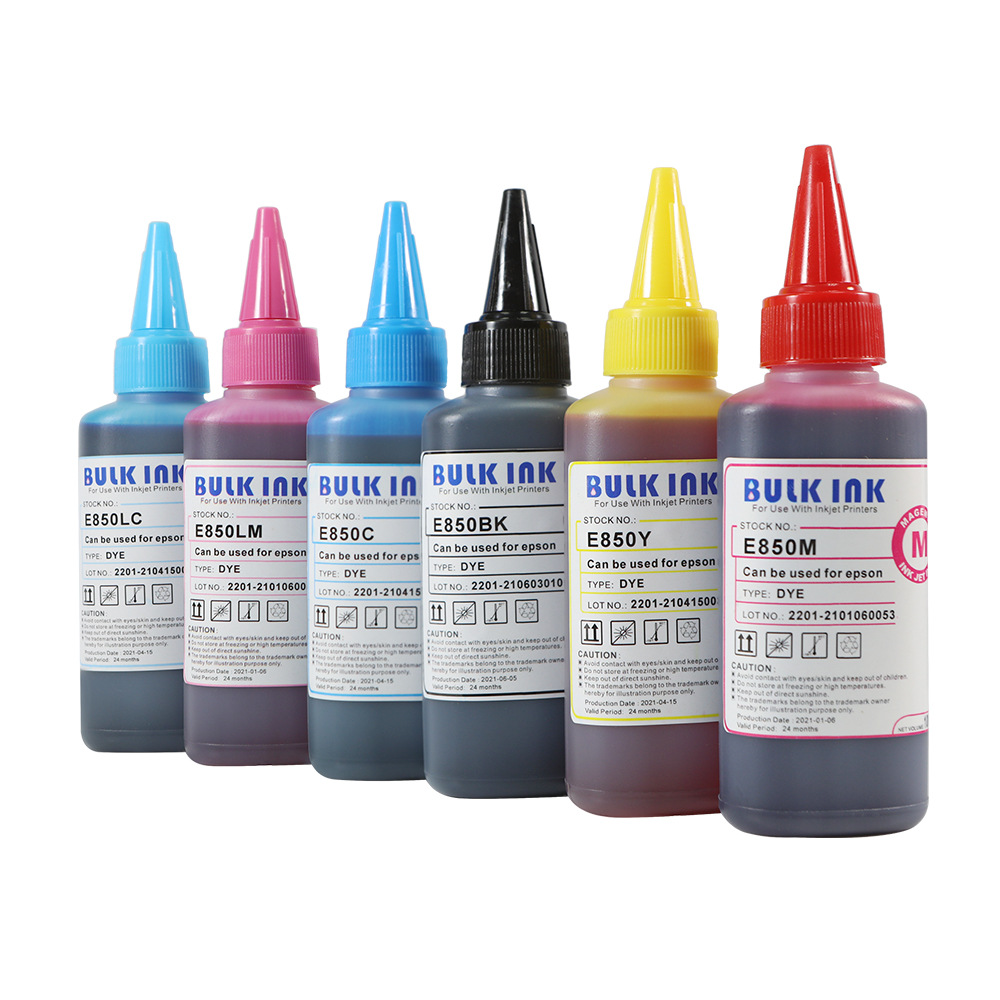 Baiduxi E850 dye L805/R270/290/T50/1390/1430/L101/L800 special ink