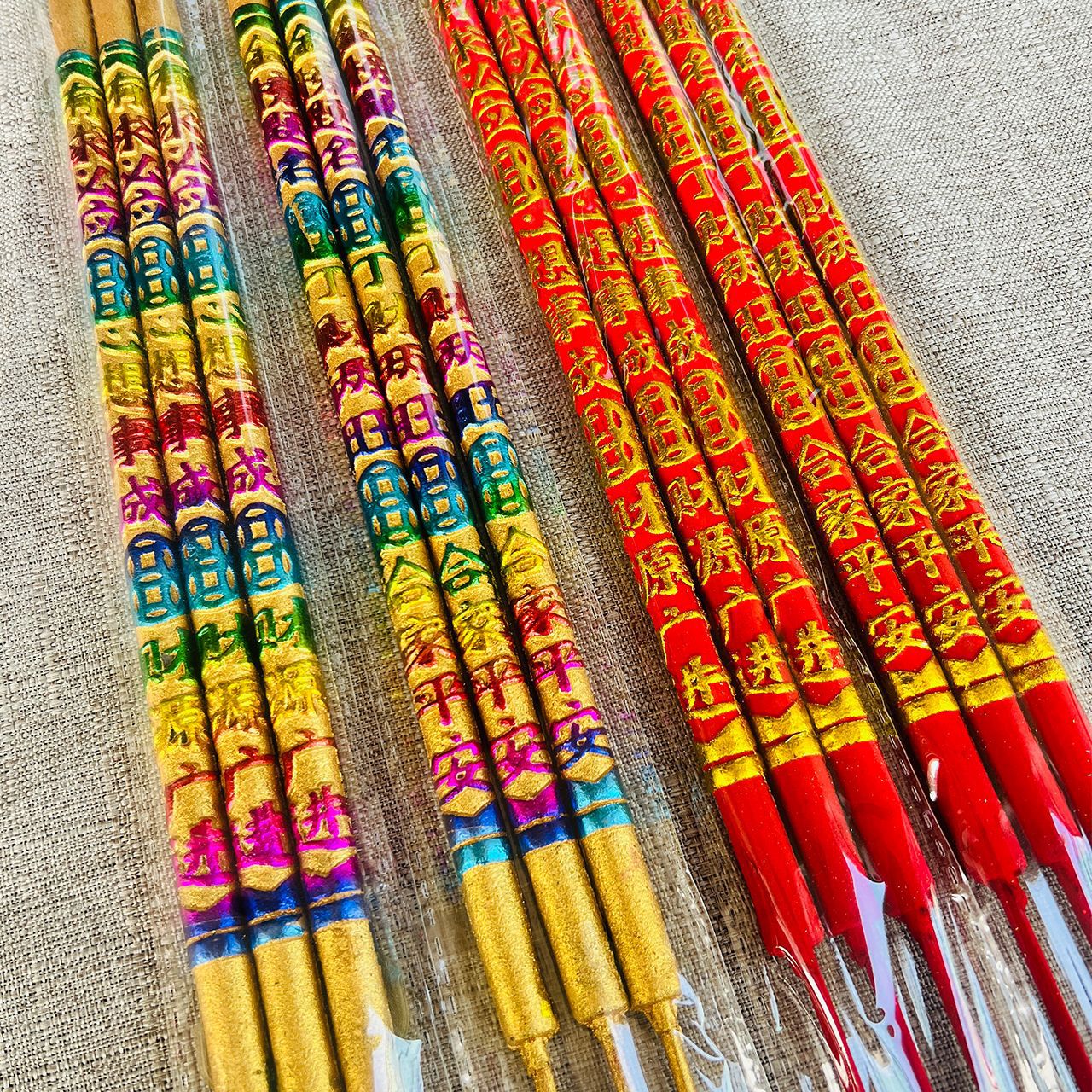 Buddhist Incense Manufacturer Wholesale Temple Incense Offerings 40/50cm 60cm 3-Piece Set Embossed Incense Sticks High Incense Embossed Dragon Incense