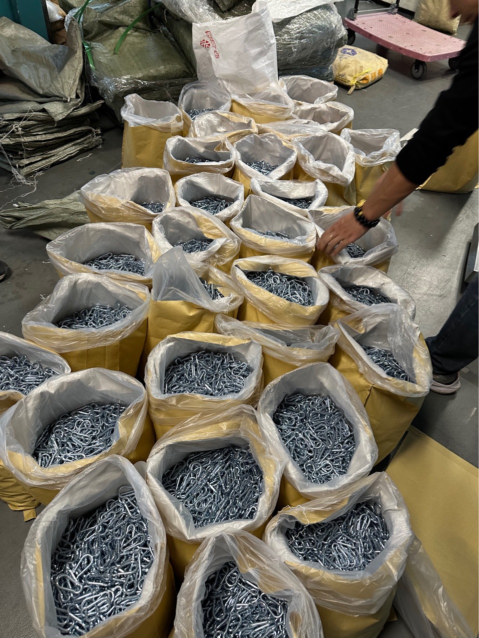 Lighting Accessories Spring Buckle Carabiner Safety Buckle Hanging Chain Connection Buckle Crystal Chandelier S Accessories Lighting Hardware DIY