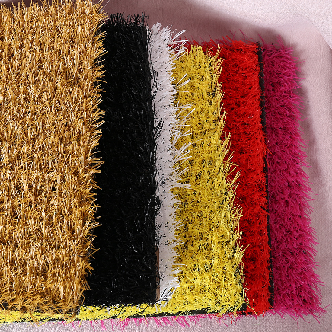 Искусственный газонный ковер искусственная трава плоский пластиковый детский сад школа искусственное постельное белье цвет декоративный желтый искусственный газон