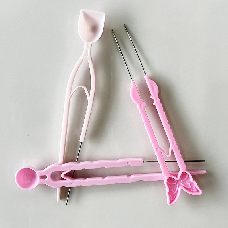 2.6mm Bead Needle for DIY Beadwork, Auxiliary Tool for Handmade Bead Arrangement, 5.0 Bead Needle DIY