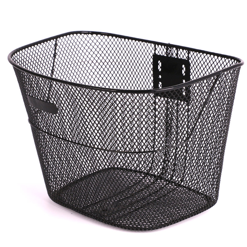 Wholesale In-Stock Folding Bicycle Baskets, Front Baskets for Students, Bicycle Front Baskets