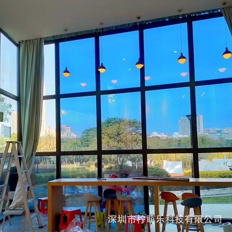 Building doors and windows balcony home heat insulation sunscreen glass film stickers one-way perspective shading heat insulation film Privacy Film