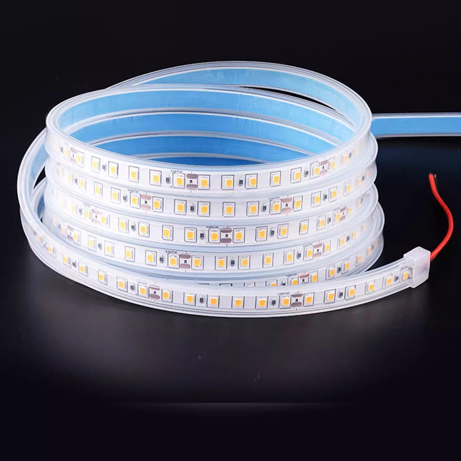 Underwater Soaking Light Strip Led Outdoor Waterproof 24V Glue-Filled No-Spot Self-Adhesive Linear Light Pool Swimming Pool Fish Pond