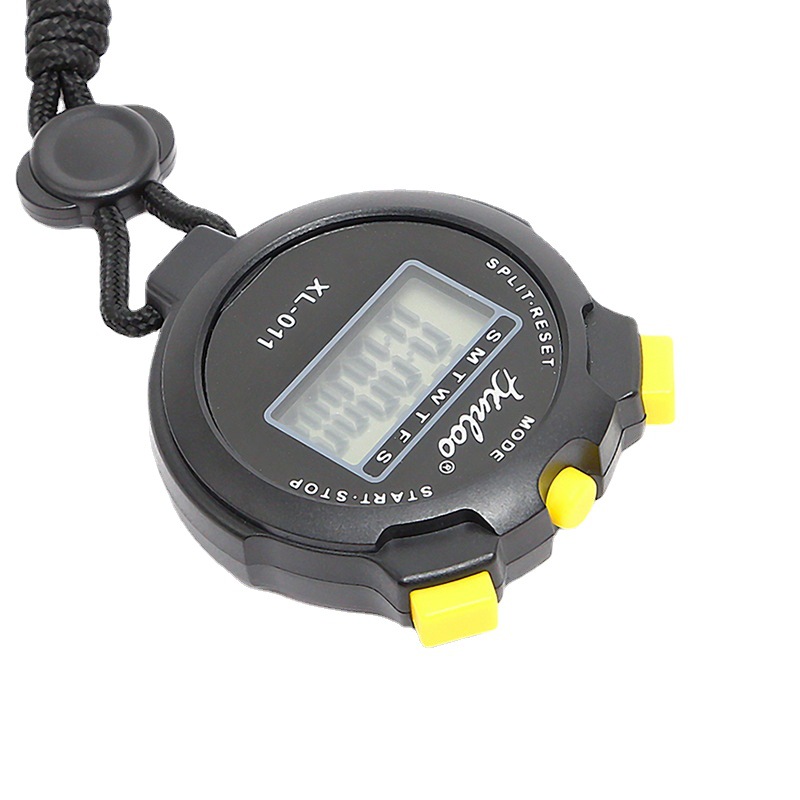 Electronic Timing Stopwatch Xl-011F Single-Row Display with 2 Digital Channels, Waterproof for Outdoor Sports and Referee Timing