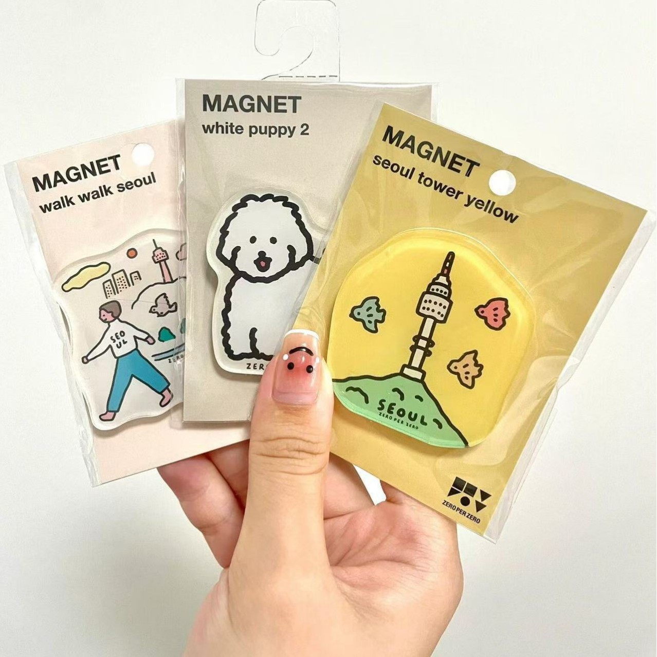 Acrylic Refrigerator Magnets Customized DIY Soft Magnetic Refrigerator Magnets Customized Cultural and Creative Creative Epoxy Refrigerator Magnets Customized