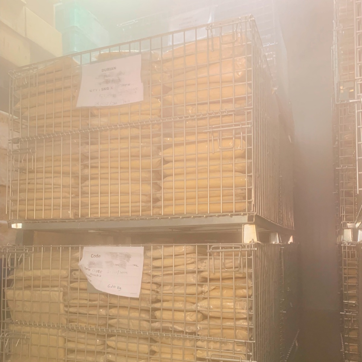 Malaysian Sultan D24 Durian Grade a Puree Baked Cake Drink Store Special Raw Material Source