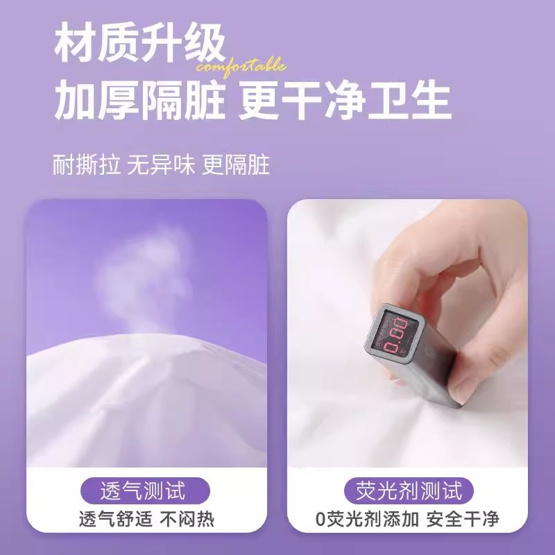 Travel Disposable Bed Cover Bed Cover Non-woven Thickened Bed Cover Hotel Homestay Beauty Salon Dirty Portable Independent Bag