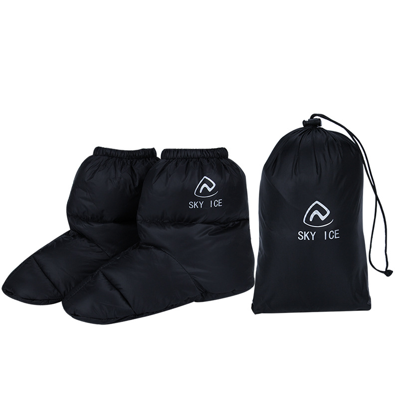 Кросс-бодрствующие уличные носки и чехлы для обуви из белого утиного пуха, водонепроницаемые зимние теплые чехлы для ног для мужчин и женщин