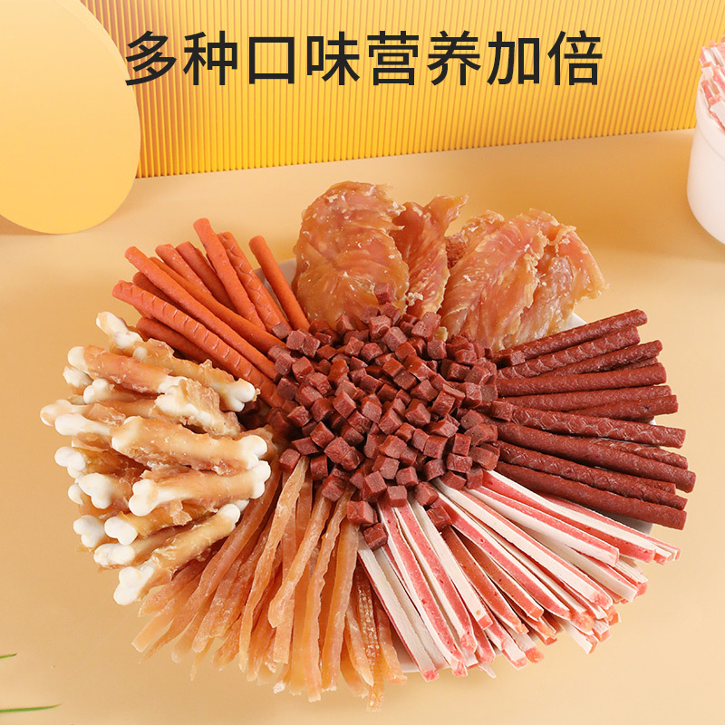 Pet snacks skin Tao 100g chicken dog snacks chicken strips in stock wholesale feast on chicken jerky