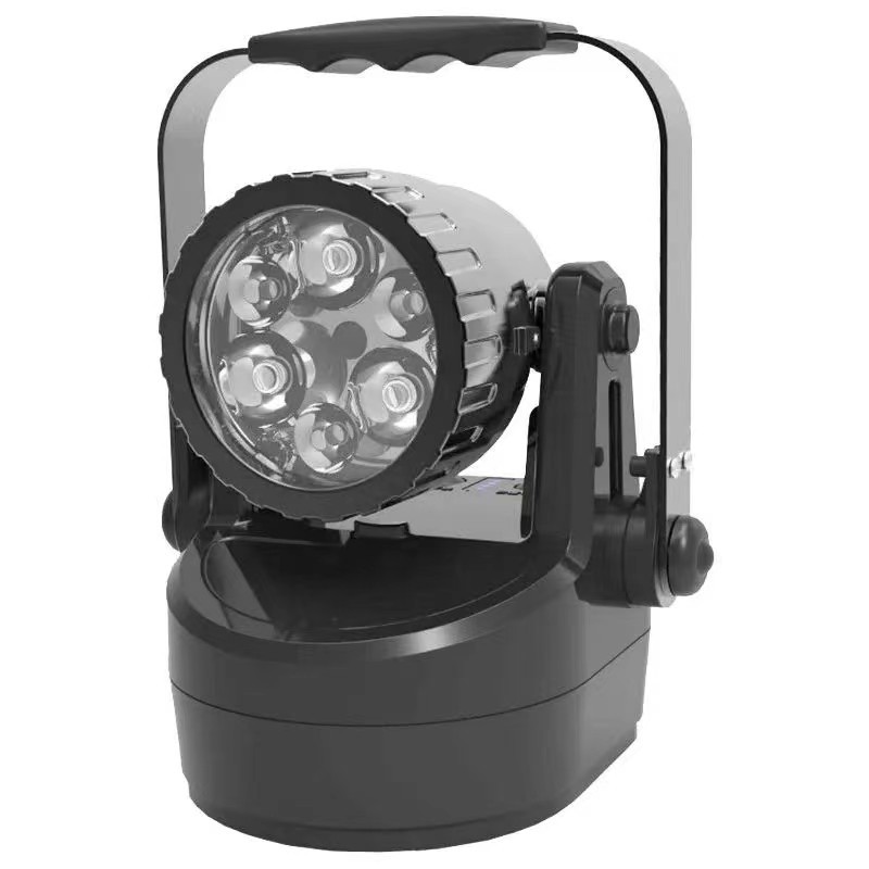 Jiw5282A портативный многофункциональный мощный водонепроницаемый и взрывозащищенный фонарь, светодиодный мощный магнитный аварийный рабочий свет