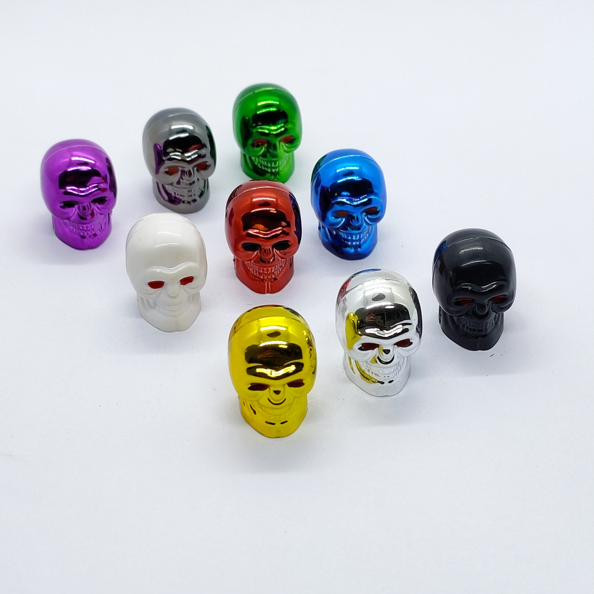 Source Manufacturer Skull Valve Cap Car Motorcycle Bicycle Universal Valve Cover Cross-Border Hot Sale