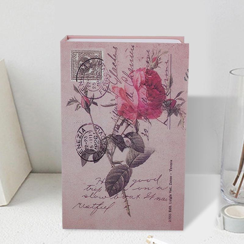 Средний симуляционный книжный сейф с кодовым замком, цветная коробка для хранения наличных