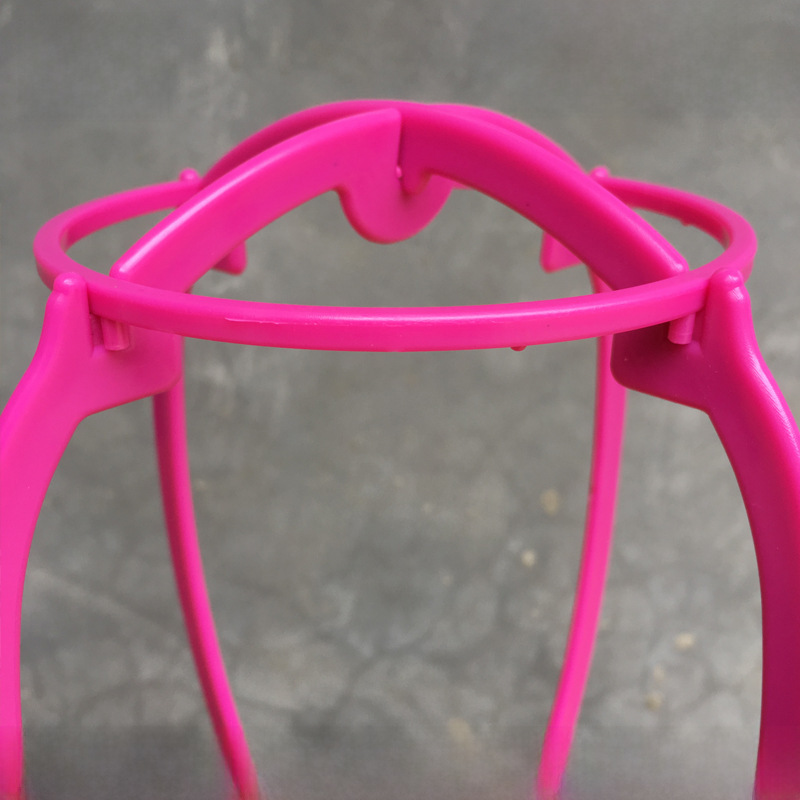 Factory direct plastic wig holder placement rack for placing wig headgear hair block accessories plastic elastic support frame