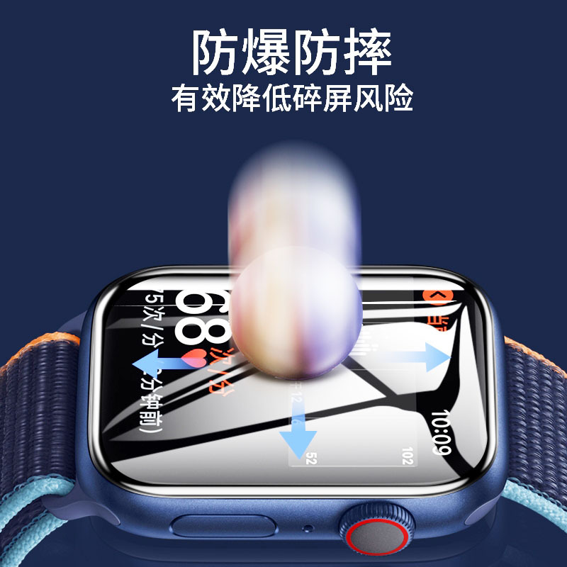 Suitable for Iwatchs11/10 Apple Watch Film 3D Full Coverage Pmma Composite Material Watch Film 42/46mm