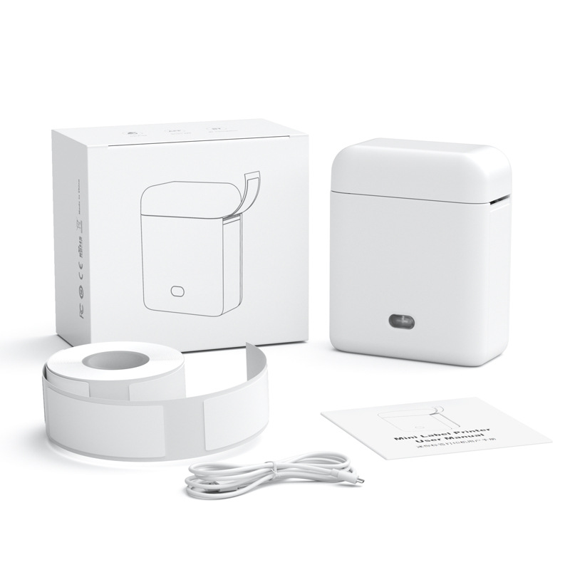 Customized Cross-Border Label Printing Home Storage Handheld Portable Bluetooth Mini Small Thermal Price Tag
