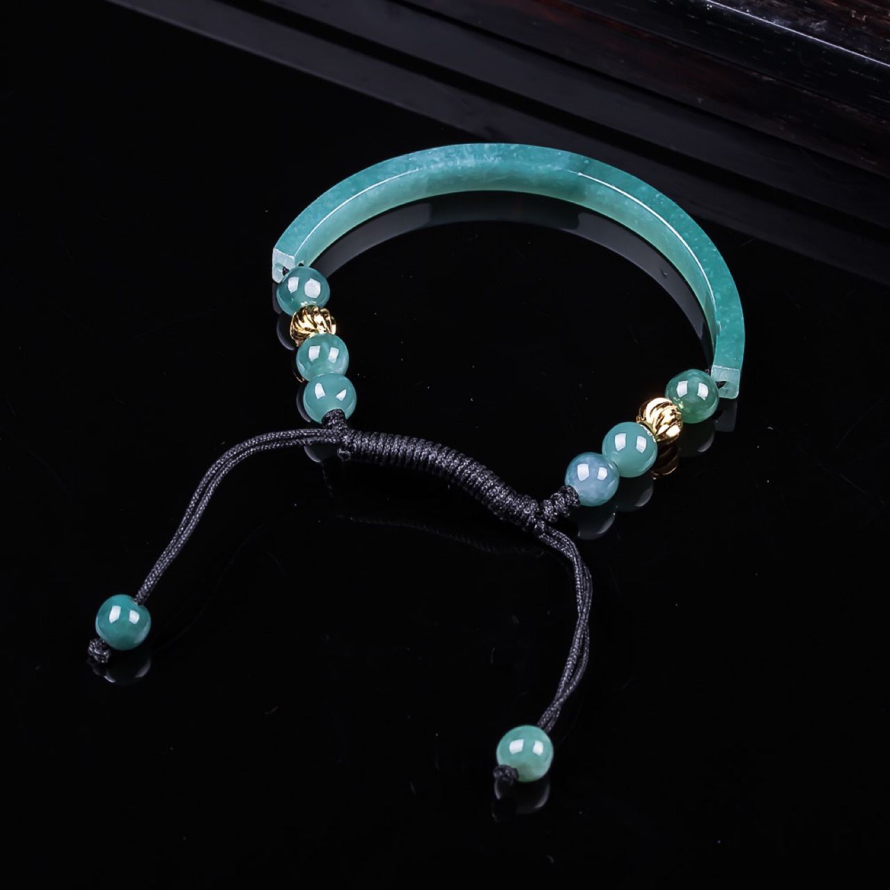 High-End Natural Jade Bracelet Jade A-Grade Women's Bracelet Blue Sailor Bracelet Ice Seed Fashion Hand Jewelry Jade Wholesale