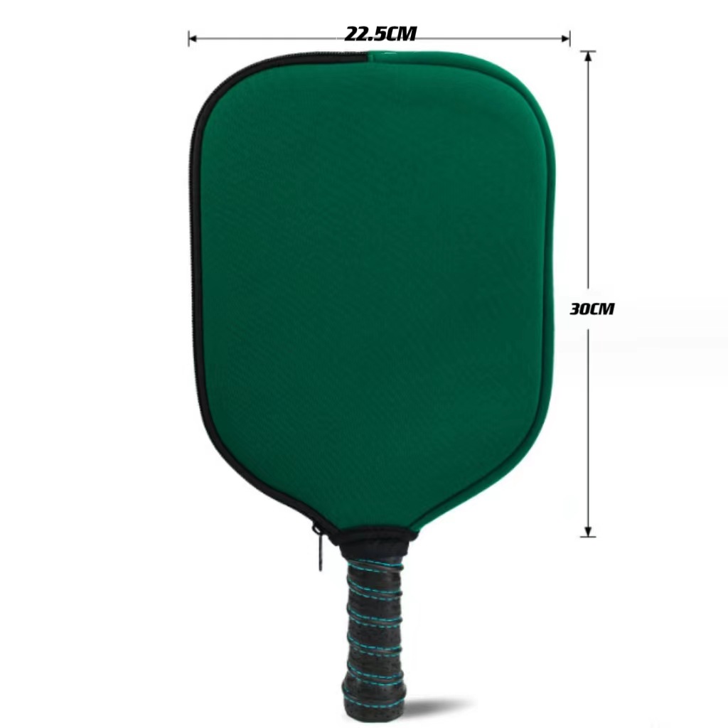 Diving material beach racket cover waterproof racket cover table tennis racket cover bag zipper pick racket cover