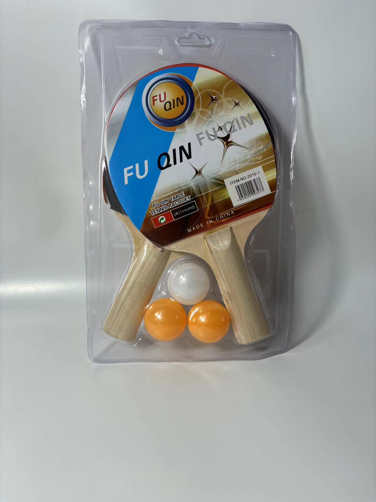 Cross-border table tennis racket 2 suit foreign trade hot beginner table tennis racket 2 3 ball
