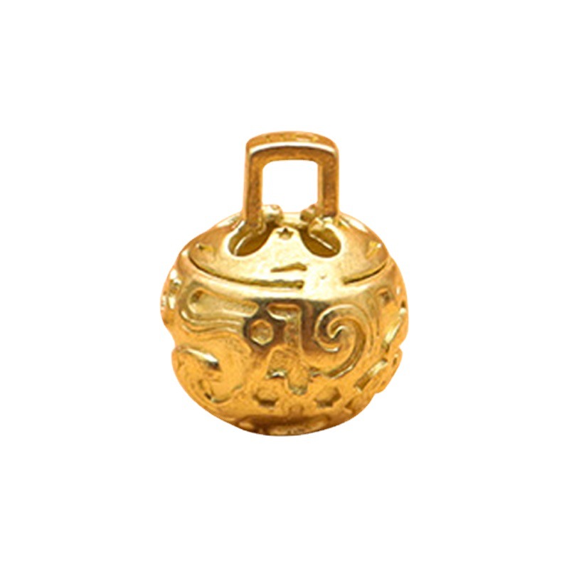 Christmas Bell Gift Ornament Keychain Pendant Brass Small Gift Pet Dropshipping Brass Bell