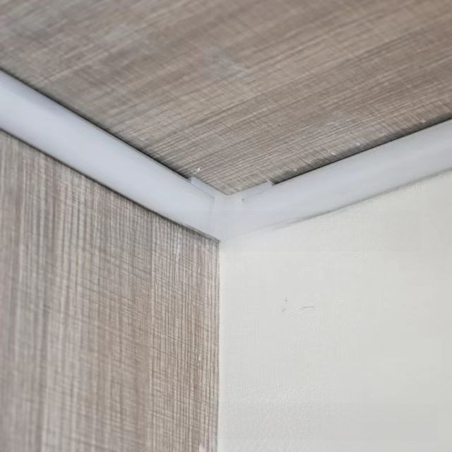 Led Line Light Shell Acrylic Corner Accessories Surface-Mounted Hard Light Strip 90 Degree Right Angle Aluminum Profile Light Trough Kit