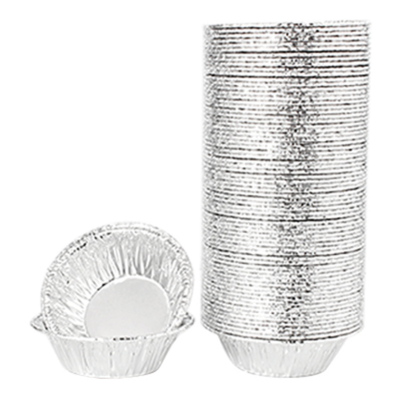 Free Shipping/Tart Mold A1V - Baking Aluminum Foil Tart Base Tray for Oven, Chrysanthemum-Shaped Cake Mold, Portuguese Tart Mold