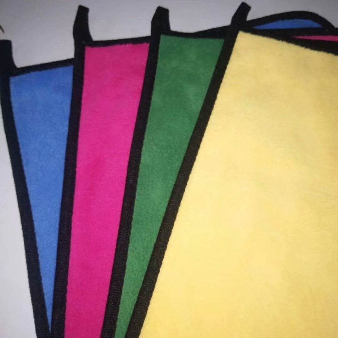 Car Cleaning Towel, Special High-Density Coral Velvet Cleaning Car Wash Towel, Thickened Double-Sided Ultra-Fine Fiber Square Quick-Drying Towel