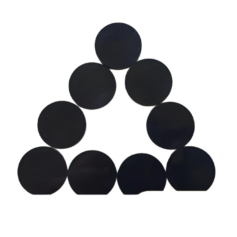 Wholesale Black Eva Foam Anti-Slip Shockproof Foot Pads with Adhesive Backing Plaid Self-Adhesive Round Mesh Foot Pads
