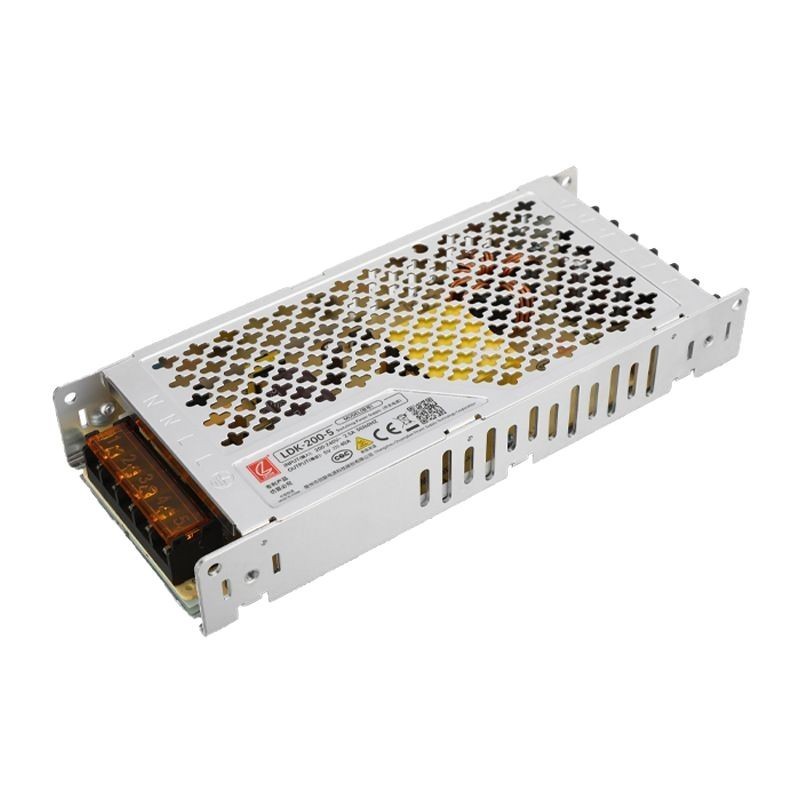 Chuanglian Thin Power Supply 5V40A200W Switch Ldk-200-5 Ultra-Thin for Full-Color Advertising Display