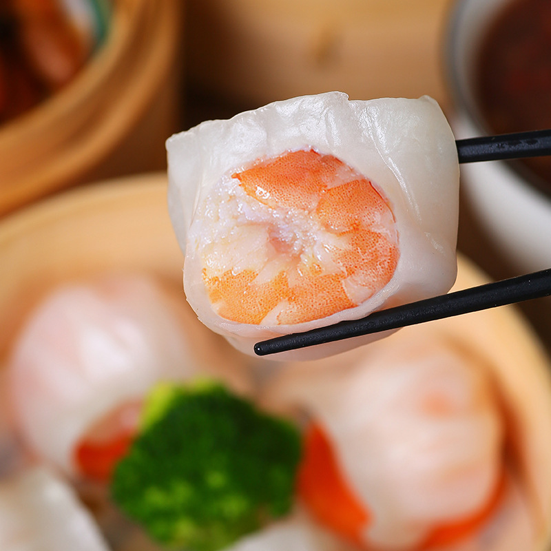 Arnold Cantonese Dim Sum Morning Tea Buns Tea Snacks Quick-Frozen Dumplings Hong Kong-Style Shrimp Dumplings Breakfast Semi-Finished Products Ready to Eat