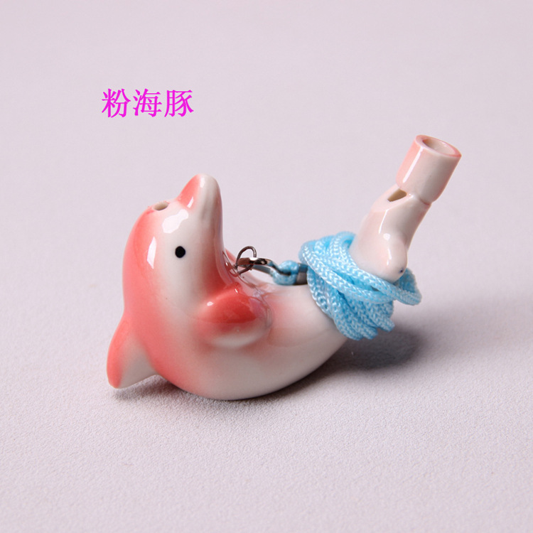 Ceramic Crafts 12557 Waterbird Whistle Children's Music Pottery Flute Tourist Spot Hot Selling Crafts Whistle