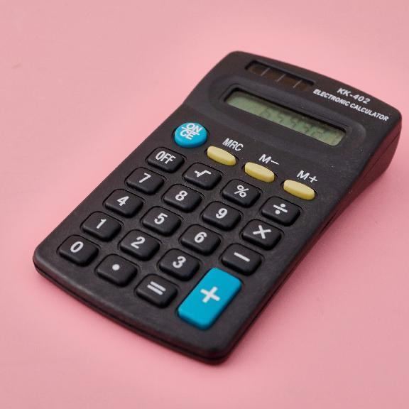 Mini Portable Calculator 402 Student Calculator 8-Bit Electronic Computer Portable Multi-Function