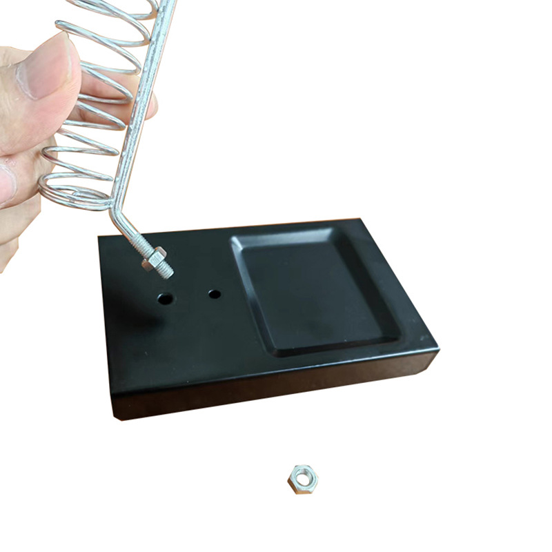 Manufacturer Wholesale Soldering Iron Stand All-Metal Soldering Iron Holder Square Soldering Iron Stand Soldering Iron Base Electric Soldering Iron Stand