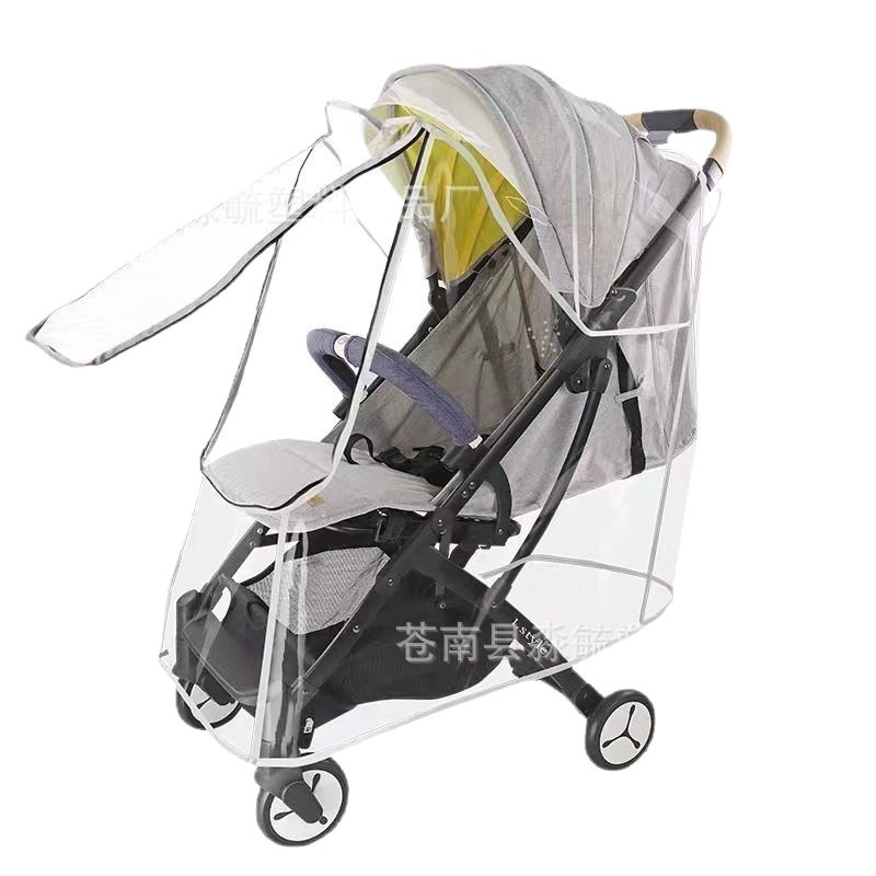 Eva High-Transparency Material Film Stroller Protective Cover Ultra-Clear 100% Eva Environmentally Friendly Non-Toxic, Odorless and Ultra-Transparent Material