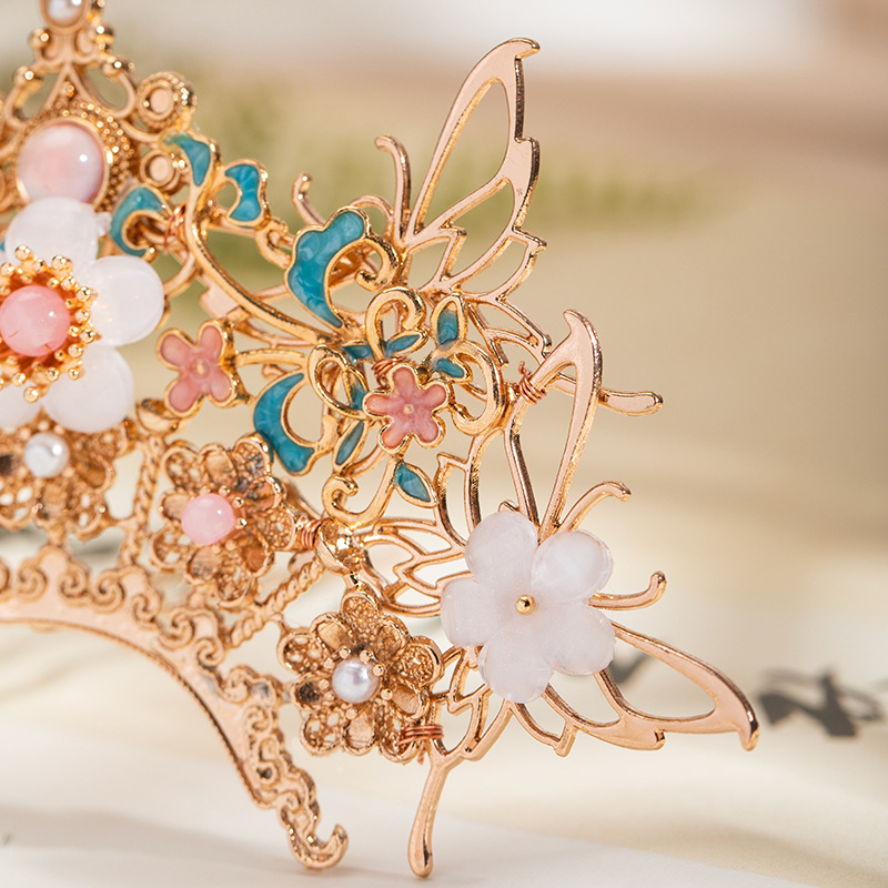 Antique Hairpin Embellished with Small Hair Hairpin Ancient Clothing U Hairpin Accessories Hairpin Top Hairpin National Style Ming Style Hair Accessories Hanfu Headwear